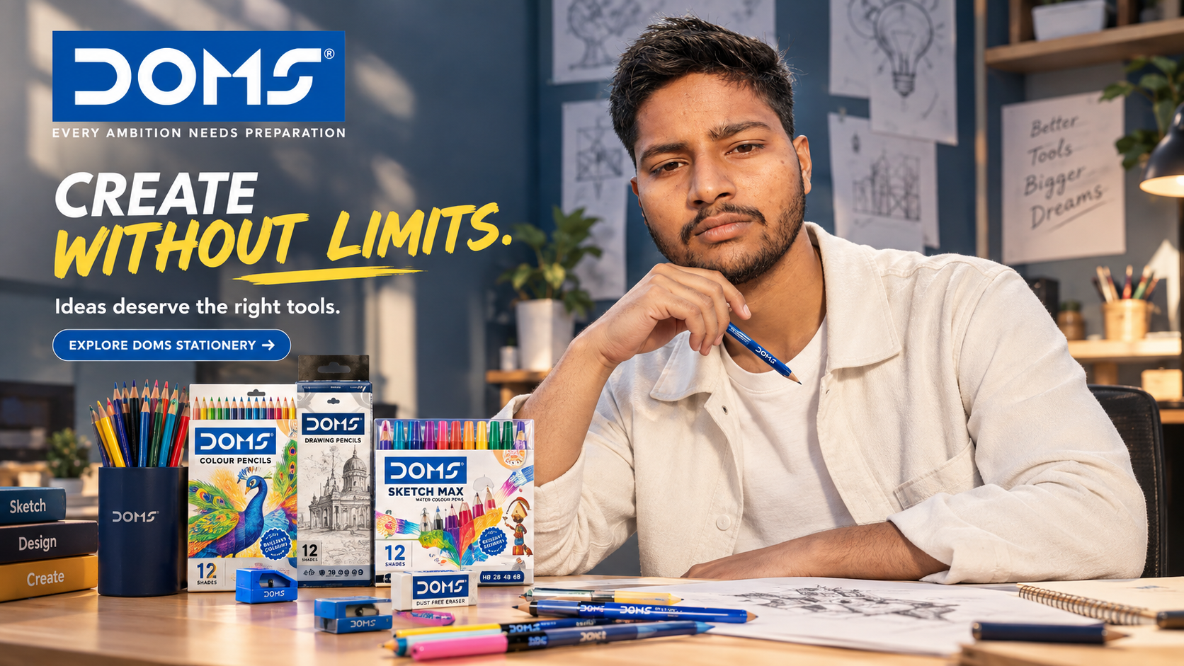 DOMS Stationery - Create Without Limits